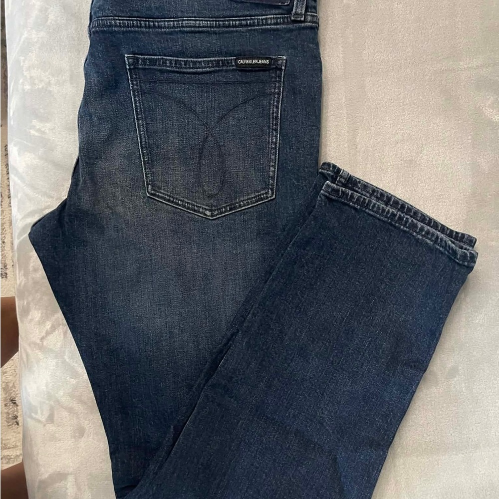 Calvin Klein Jeans Men's Skinny Jeans - Dark Blue